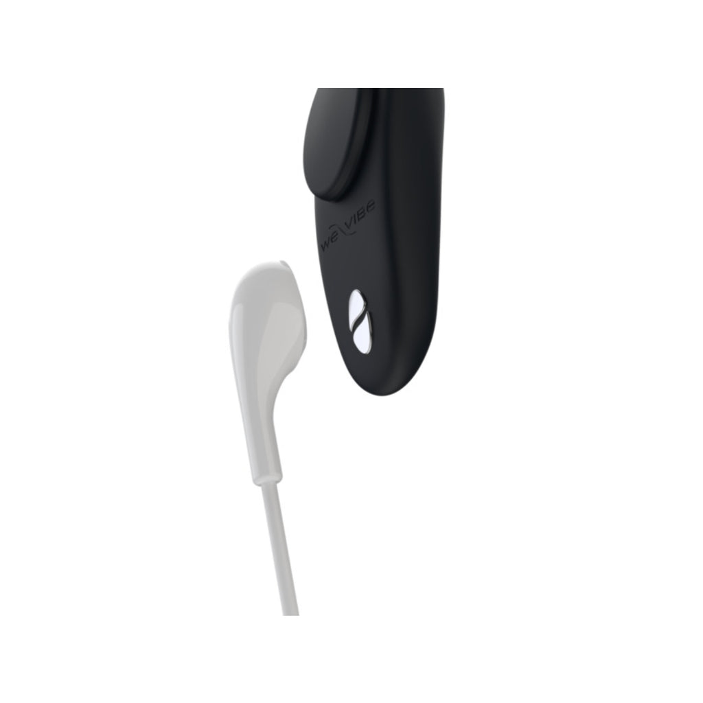 We-Vibe Moxie Plus Wearable Clitoral Vibrator Satin Black