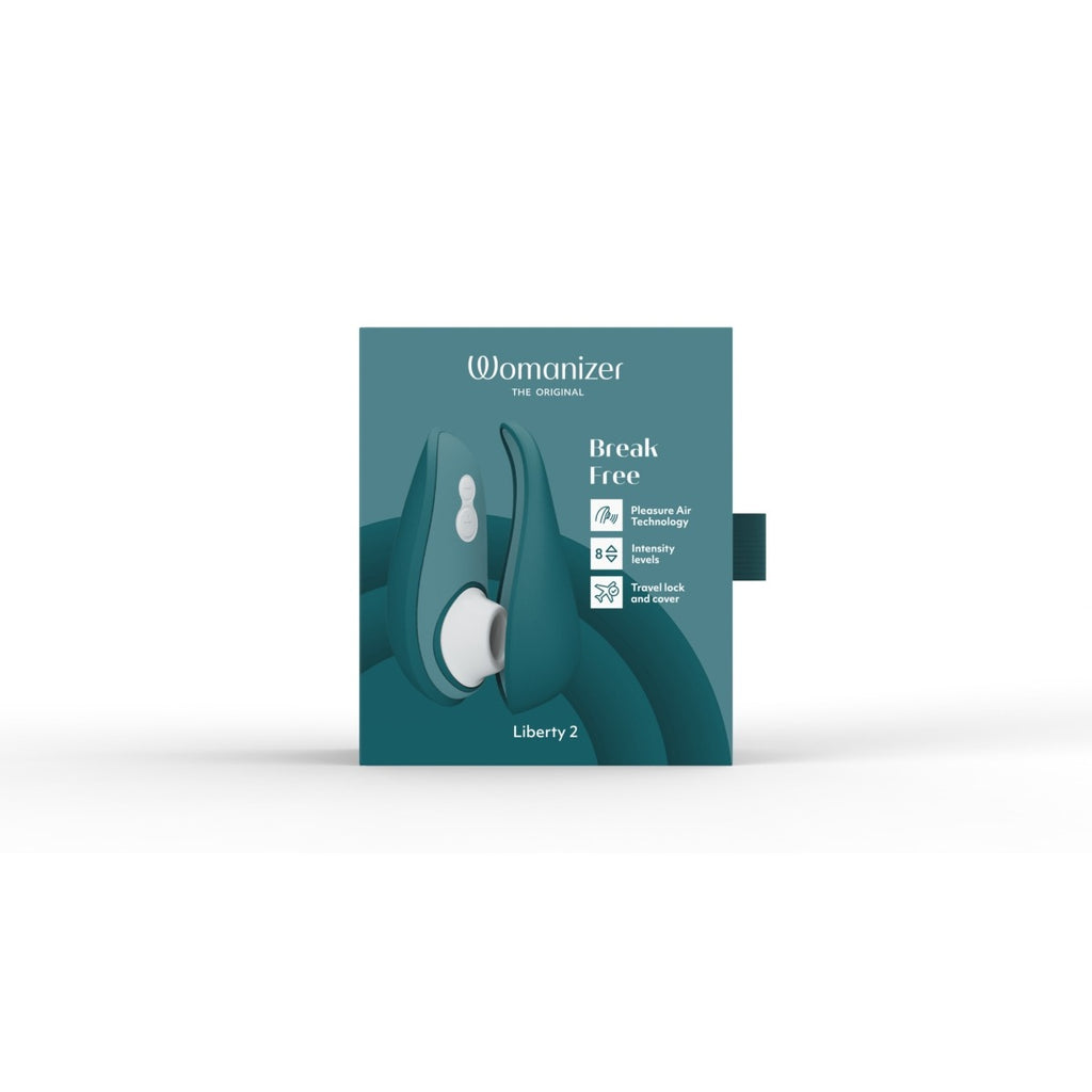 Womanizer Liberty 2 Pleasure Air Clitoral Stimulator Dark Petrol