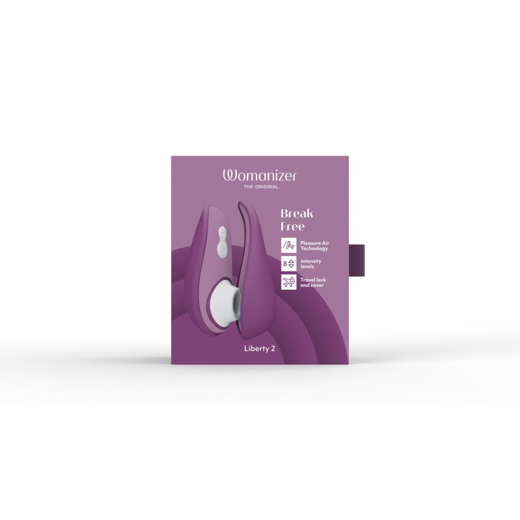 Womanizer Liberty 2 Pleasure Air Clitoral Stimulator Purple
