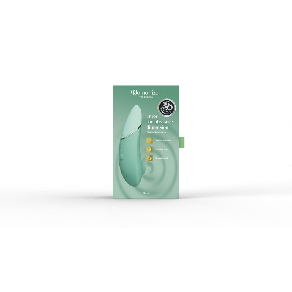 Womanizer Next Clitoral Air Stimulator with Climax Control Sage