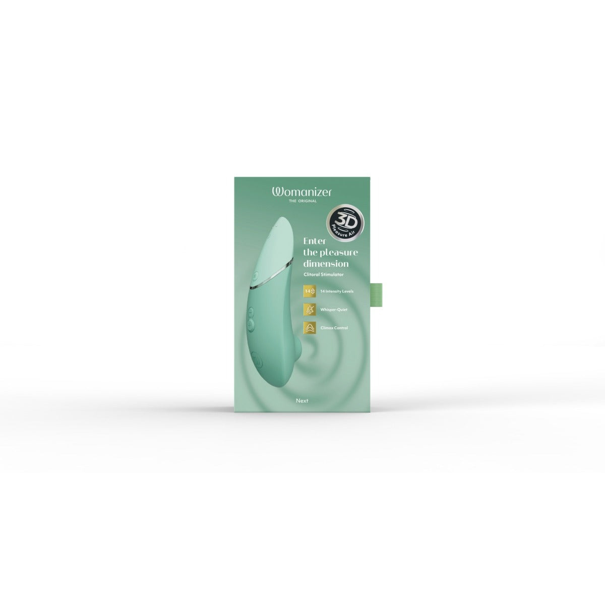 Womanizer Next Clitoral Air Stimulator with Climax Control Sage